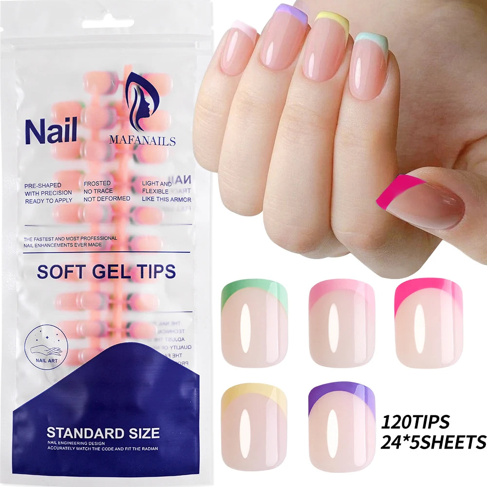 NailArt Ballerine - Faux Ongles Colorés