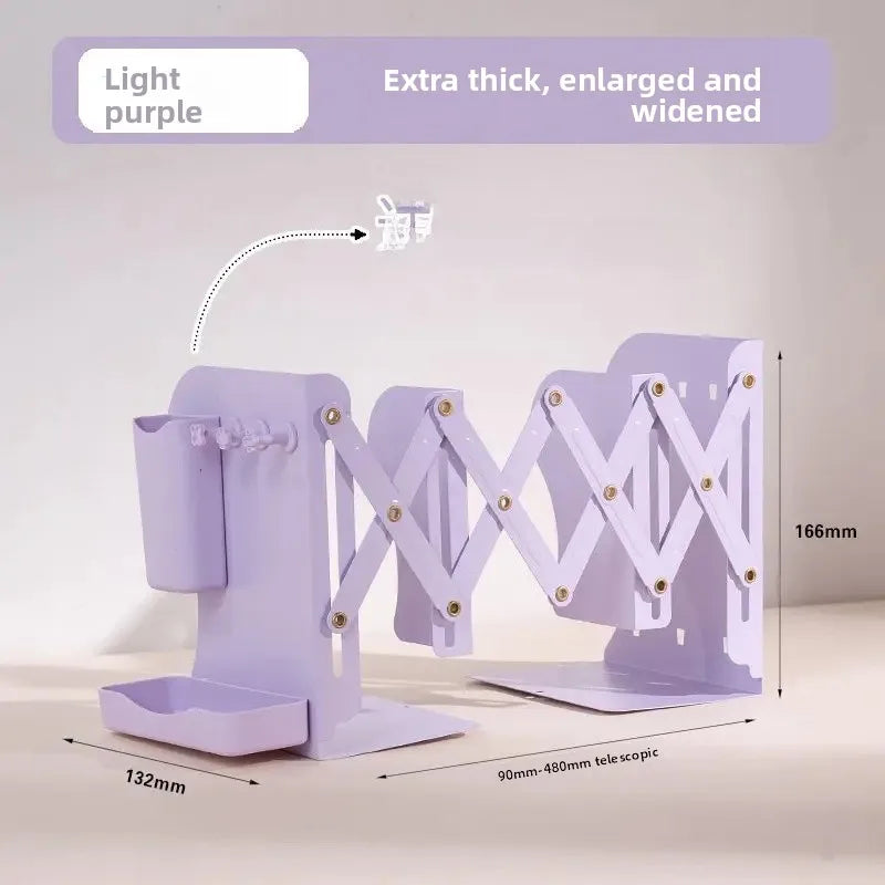 Organisateur de bureau violet élégant