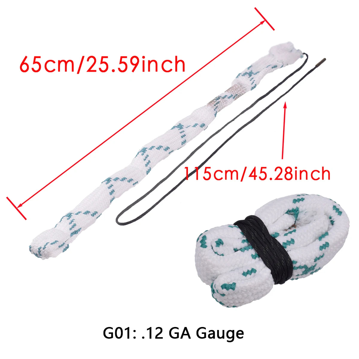 Corde Serpent Nettoyante Multi-Calibres Fusil/Pistolet