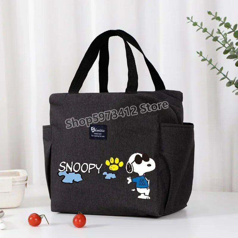 Snoopy's Insulated Bento Lunch Bag for Kids & Students