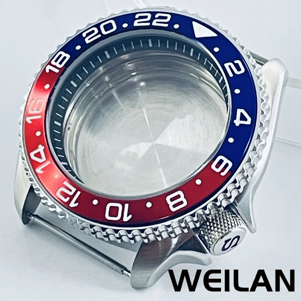 Boîtier Plongée 42mm NH35 Acier Inoxydable Argent