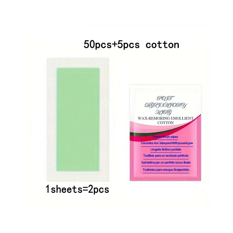 SilkySmooth Wax Strips - 10 to 100 Count Packs