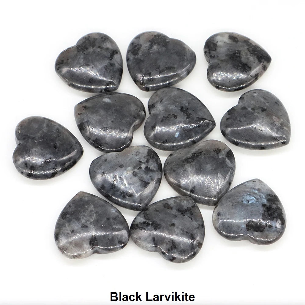 Cœur de Quartz Améthyste 20mm