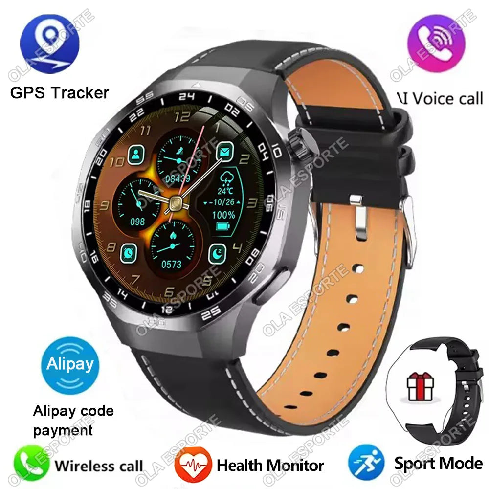 SmartWatch 5 Pro: AMOLED GPS Fitness Tracker