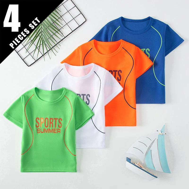 Ensemble Sportif Été Enfants - Séchage Rapide & Léger