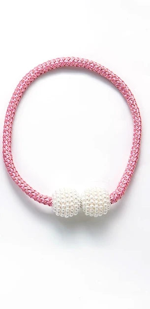 Pince à Rideau Perle Magnétique Élégante