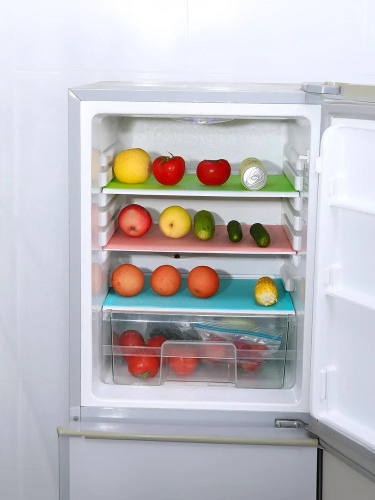 EVA Fridge Liners - 4-Pack Waterproof & Washable