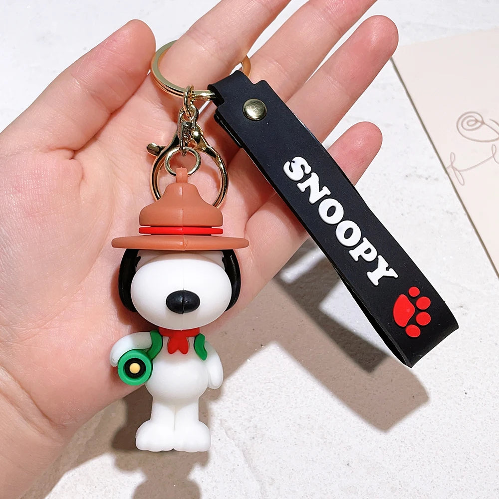 Snoopy Silicone Keychain Couple Pendant - Creative Charm