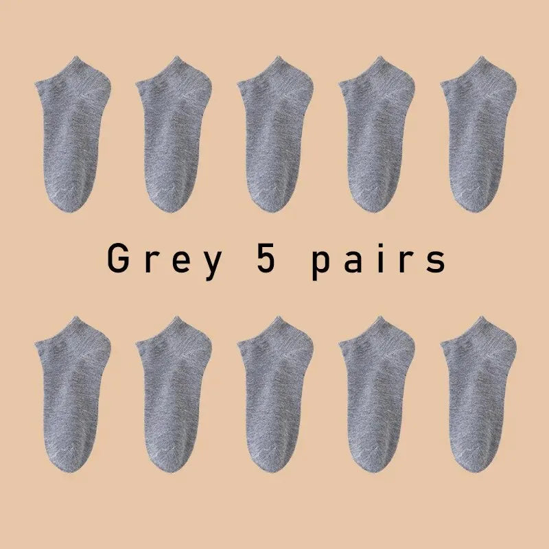 Chaussettes Bateau Invisibles 5 Paires