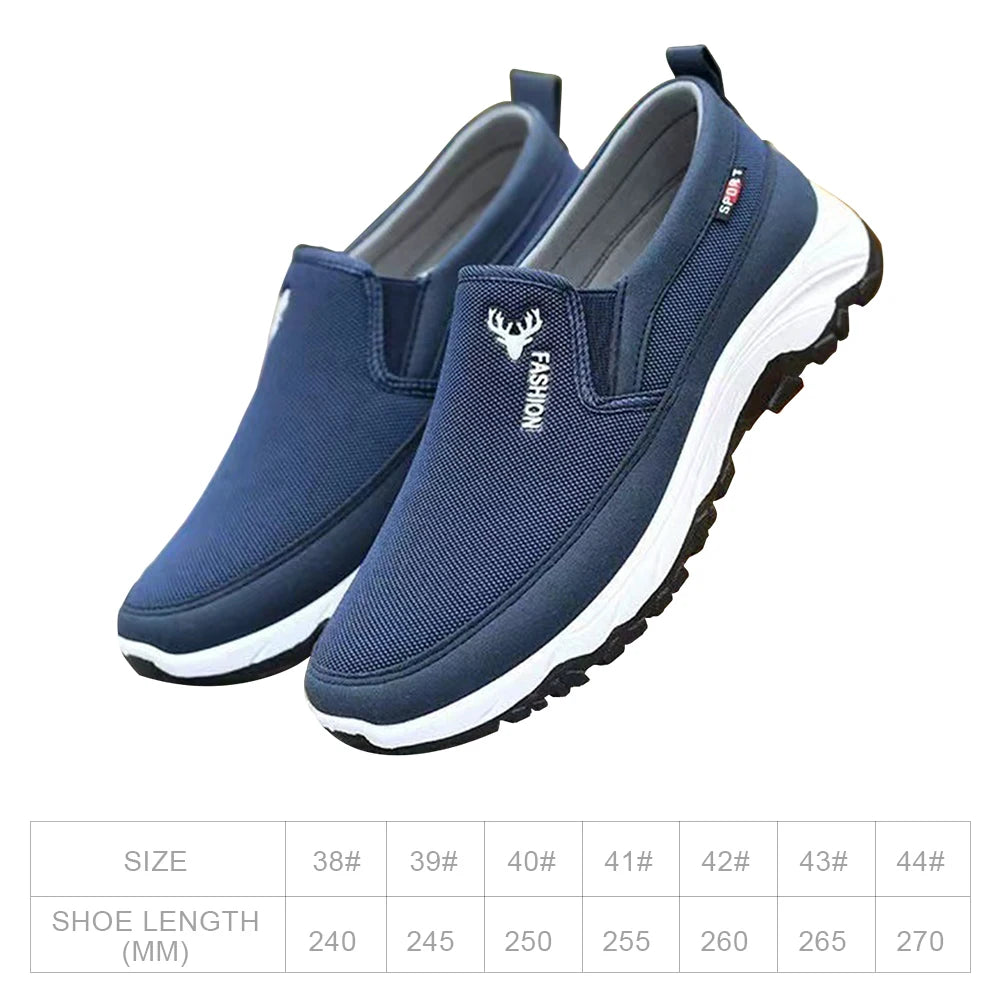 Airy Slip-On Sneakers for Men - Summer Comfort
