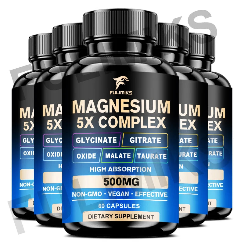 Magnésium 5 en 1 - Vitalité et Sérénité