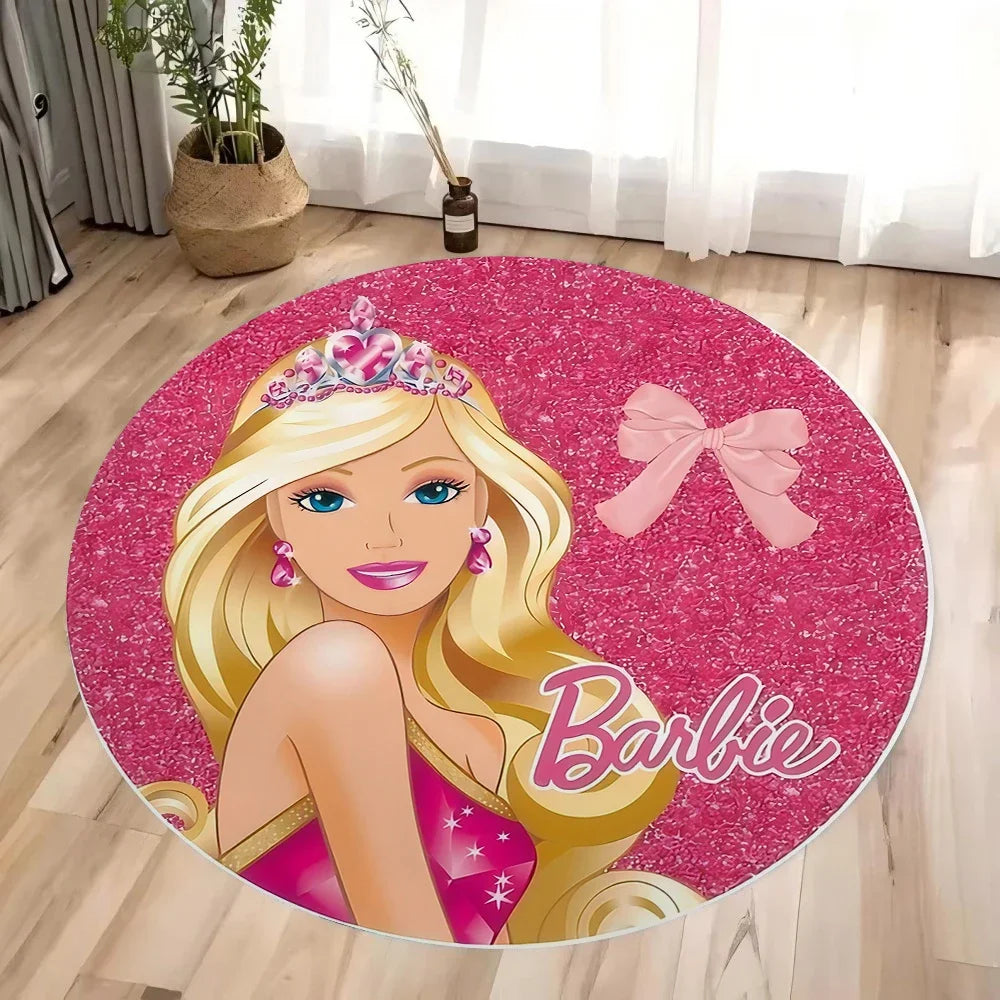 Barbie Chic: MINISO Anti-Slip Round Rugs