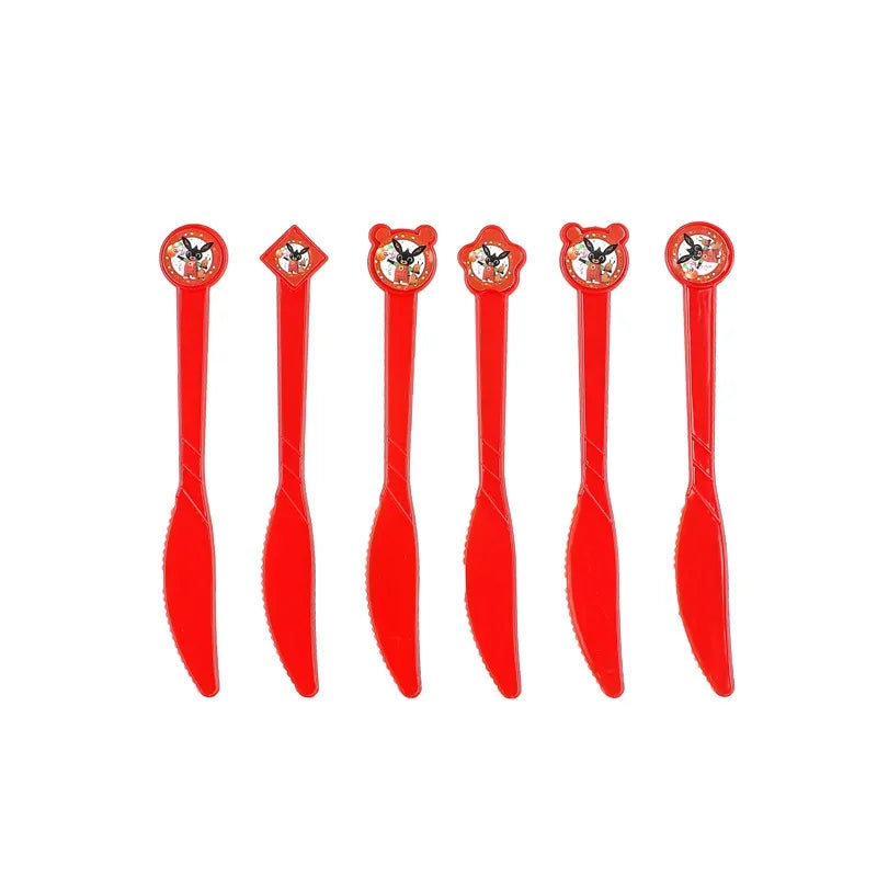 Fête Lapin Rouge et Noir