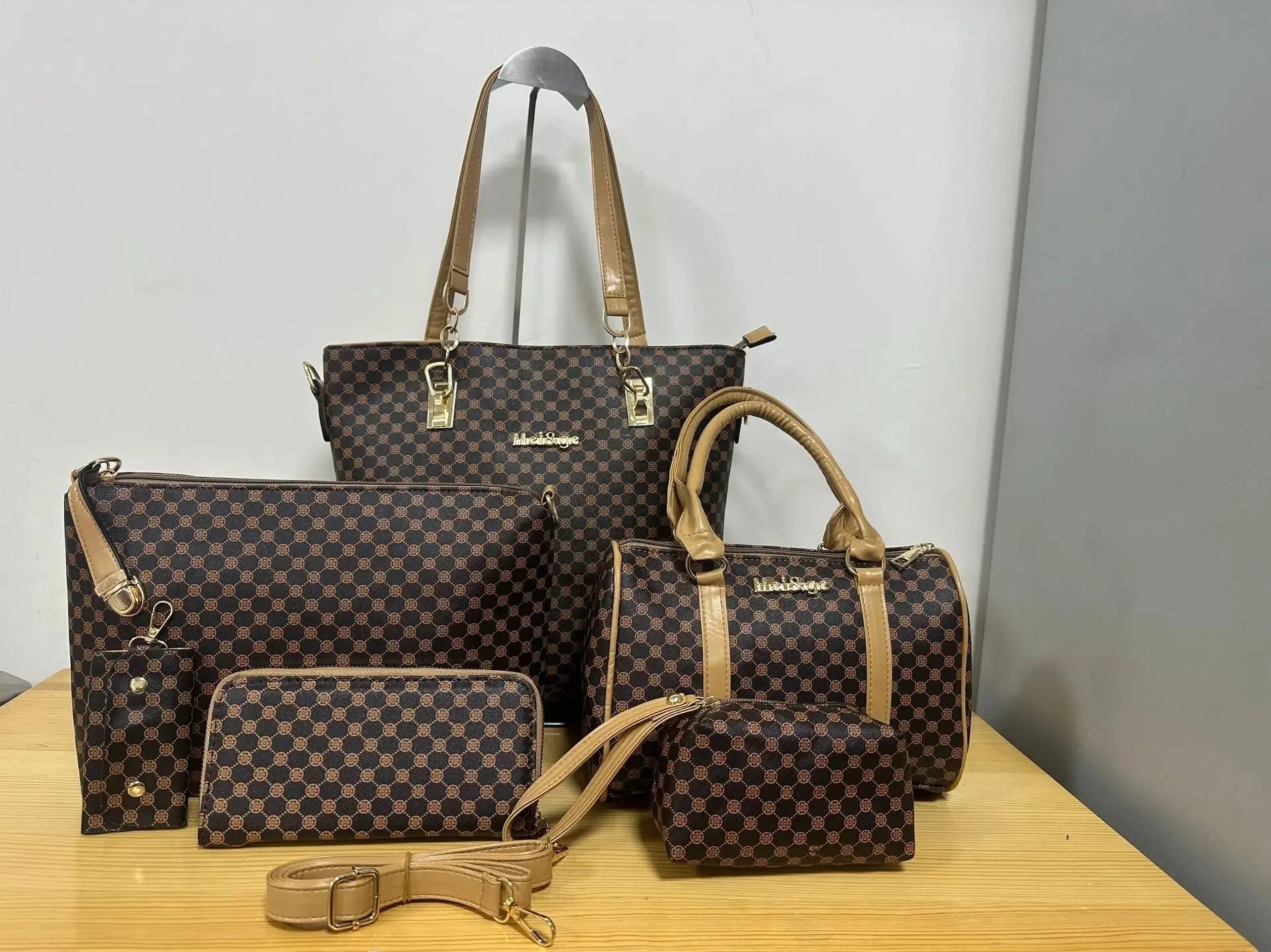 Sac Bandoulière PU Élégant - Grande Capacité