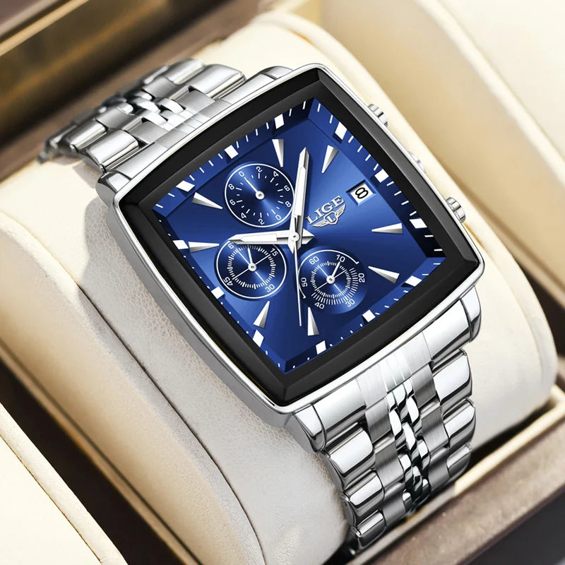 LIGE Luxe Sport Chrono Watch for Men