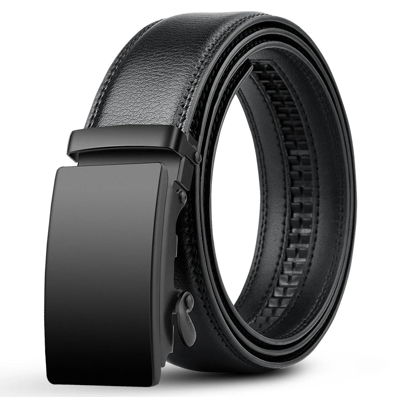 Ceinture Luxe Homme Grande Taille Cuir PU Métallique