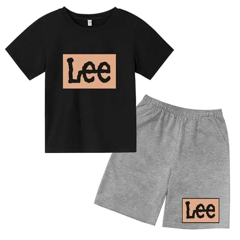 Été Enfant Style Décontracté - Ensemble 2pcs Mixte