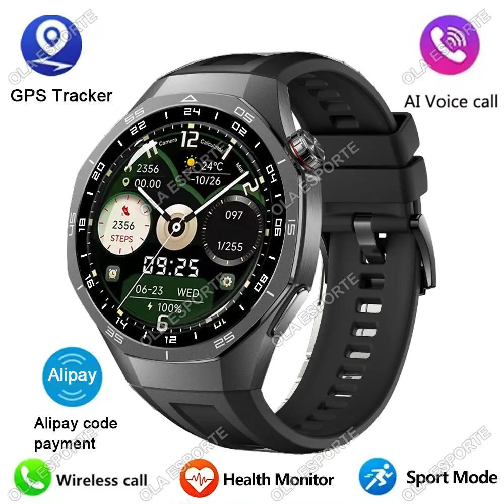SmartWatch 5 Pro: AMOLED GPS Fitness Tracker