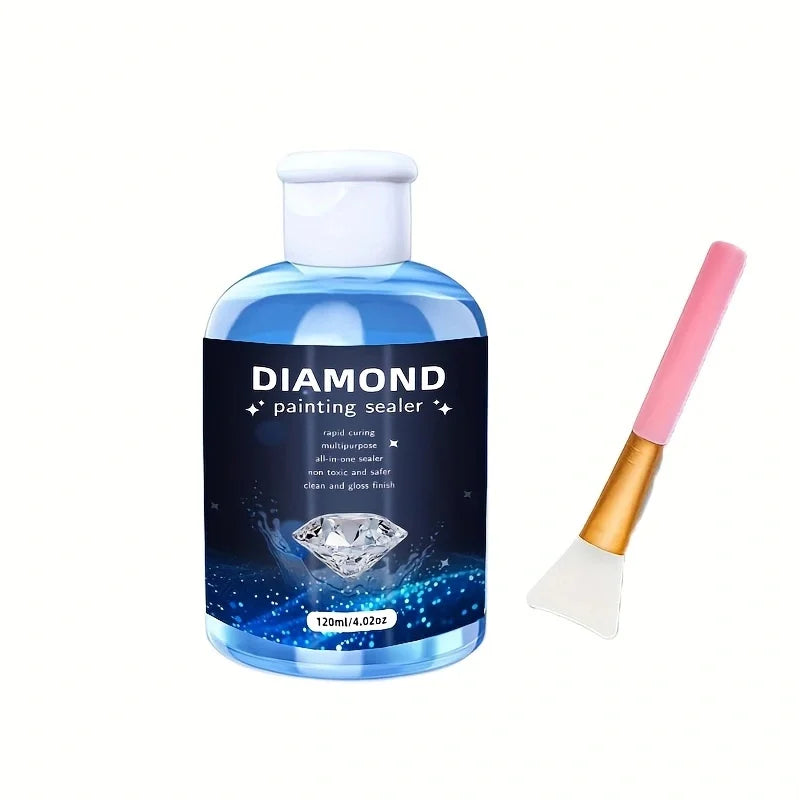 Kit Colle PVA 120ml pour Art Diamant 5D - Brillance Durable