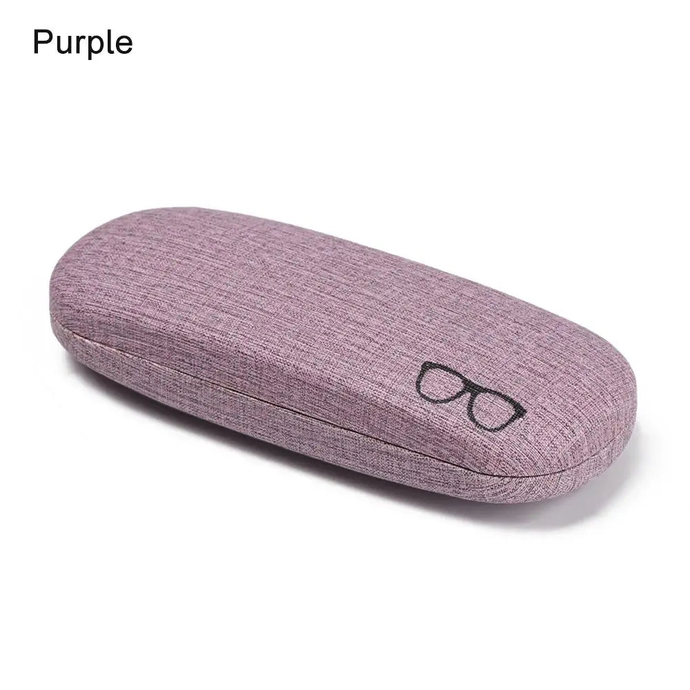 Chic Shimmer Eyewear Case - Stylish & Portable