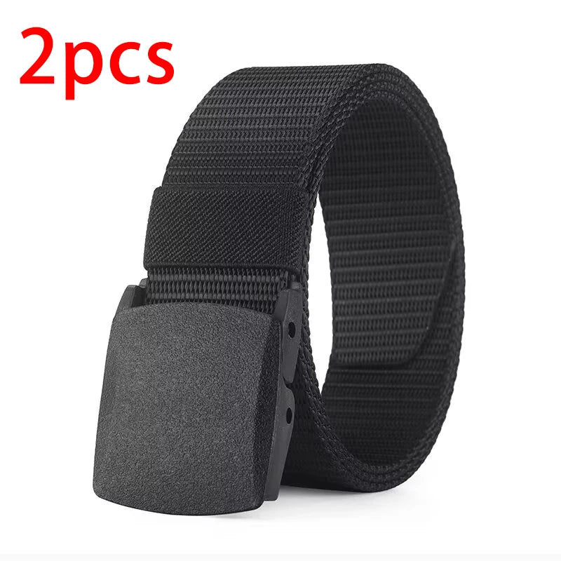 Unisex Nylon Sport Belt - Durable & Metal-Free