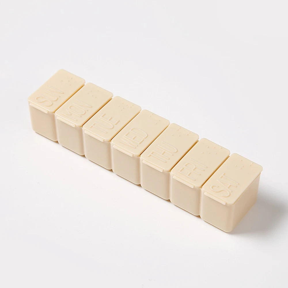 Pilulier Hebdo Pratique - 7 Compartiments