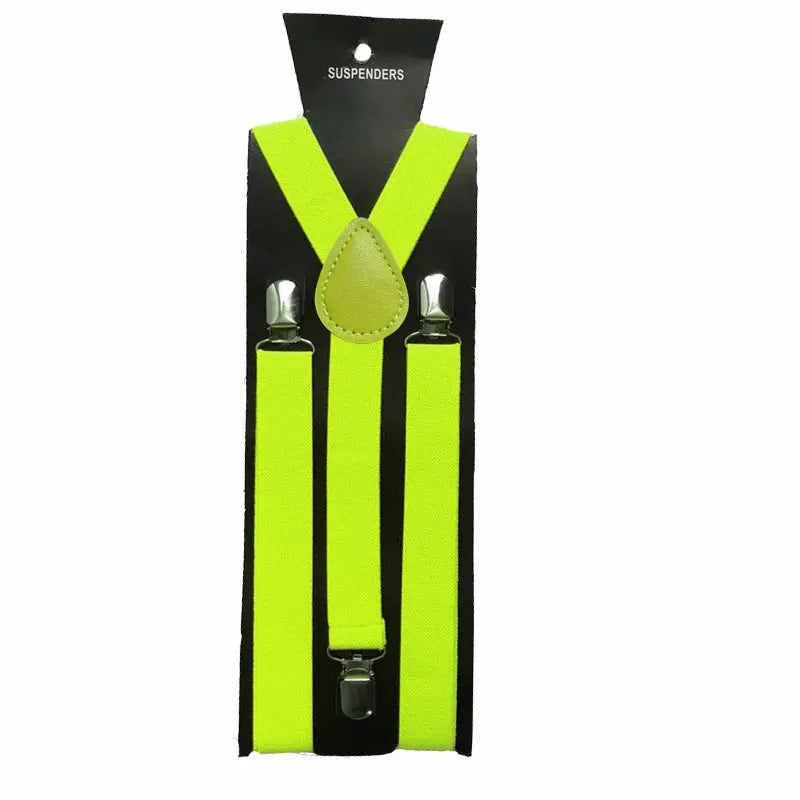 Bretelles Élégantes Unisexes en Polyester