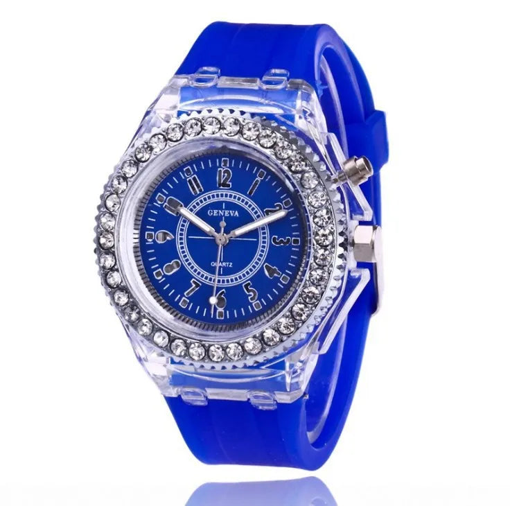 LumiGlow LED Fashion Watch for All Ages