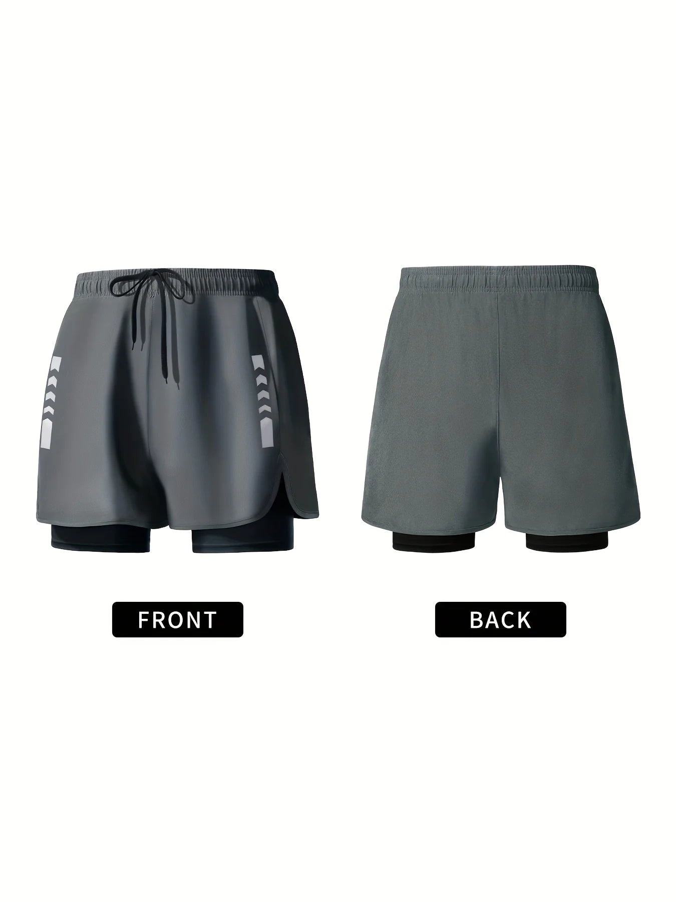 GlaceSport: Short Décontracté Homme Séchage Rapide