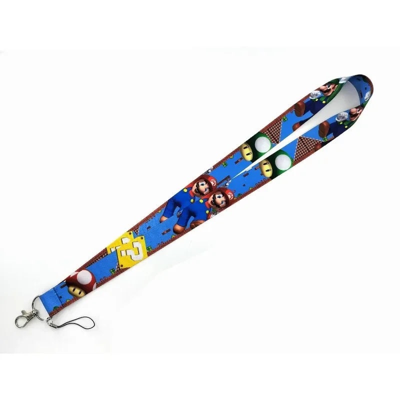 Super Mario Anime Neck Strap - Fun & Functional!