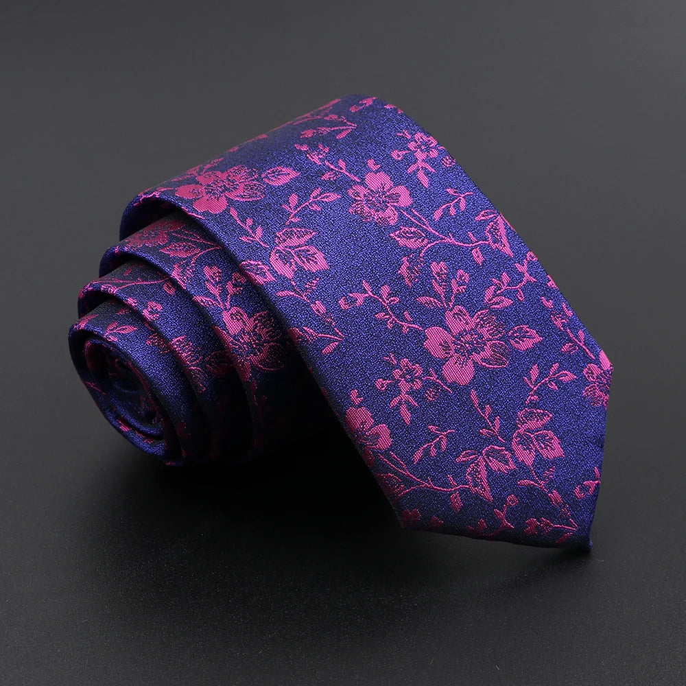 Floral Paisley Slim Ties - 26 Unique Styles