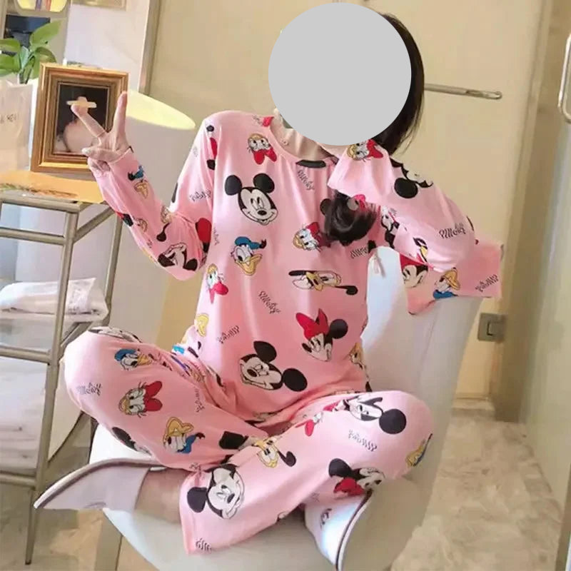 Pyjamas Mignons Coréens pour Femmes Courtes