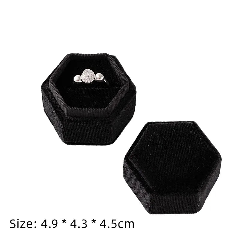 Boîte Velours Élégante pour Bijoux et Cadeaux