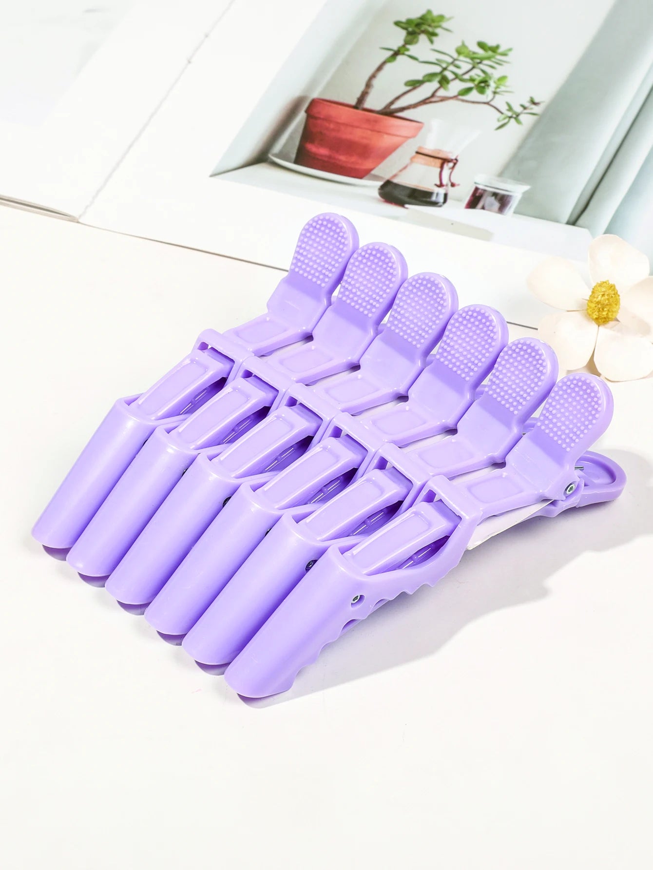 Pinces Crocodiles Douces Mixte 6 pcs