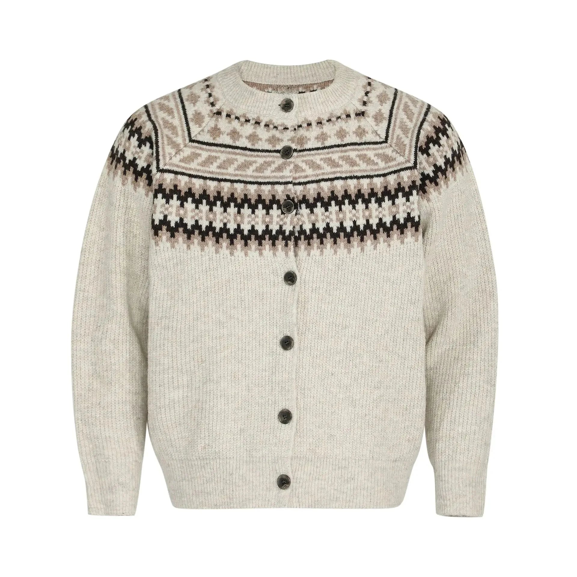 Cardigan Fair Isle Homme - Élégance et Confort Automnal