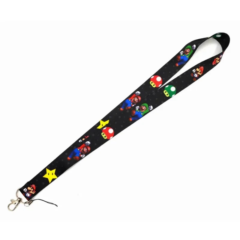 Super Mario Anime Neck Strap - Fun & Functional!