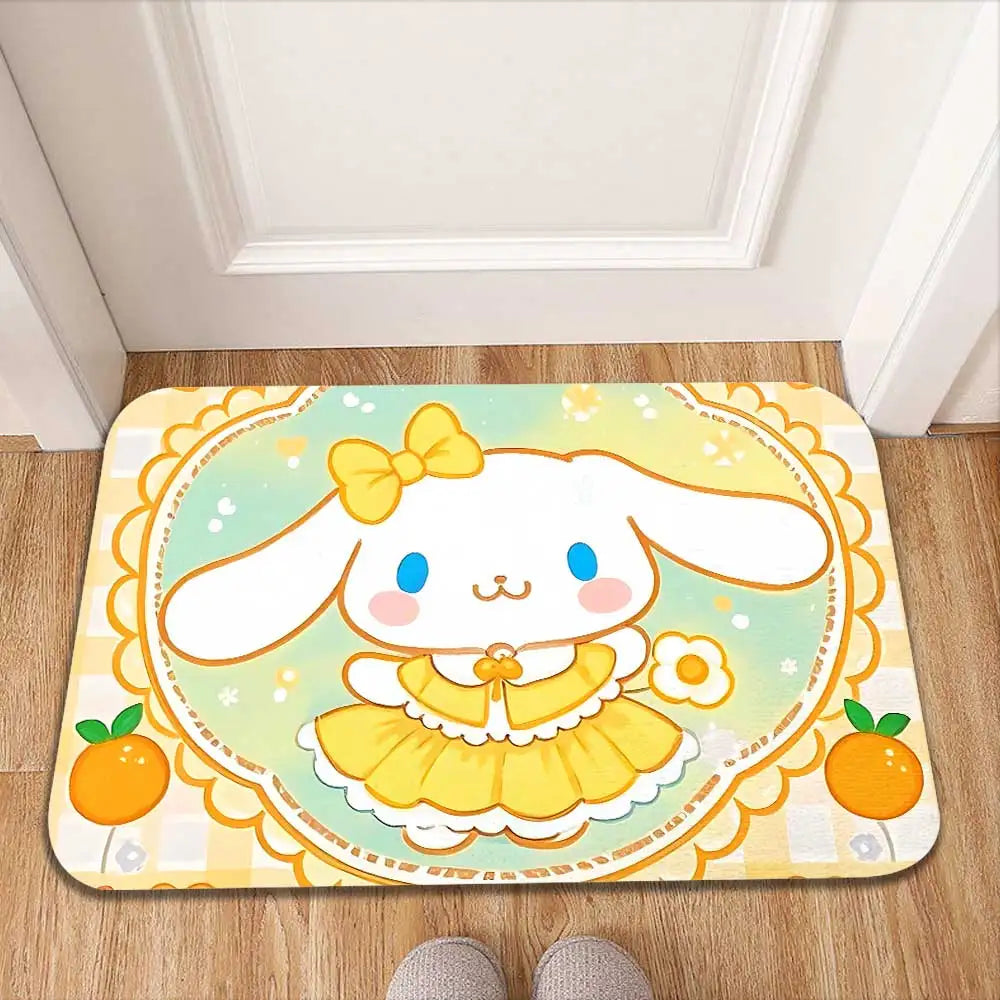 Sunburst Suede Mat: Anti-Slip & Eco-Friendly