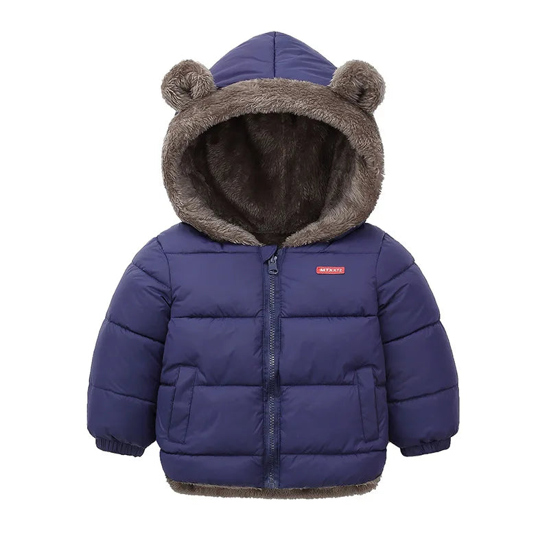 Manteaux Chauds Enfant Polaire Hiver