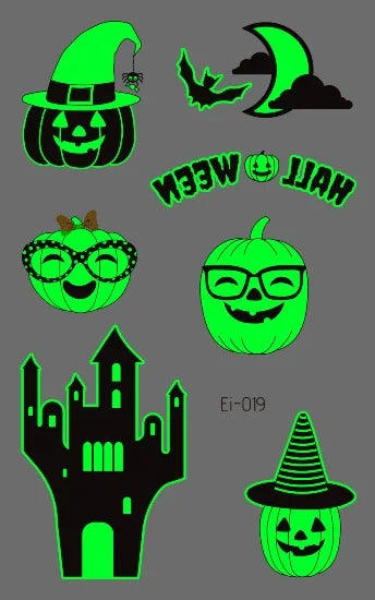 Tatouages Halloween Drôles pour Enfants