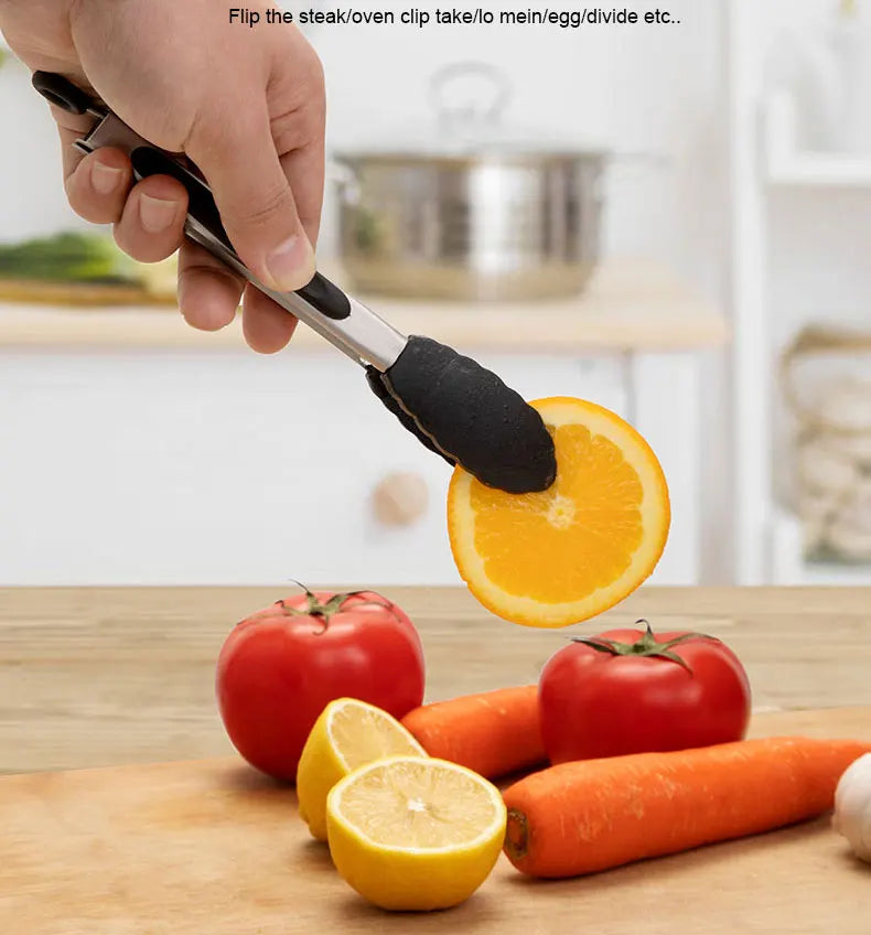 Pince Silicone Écologique Antidérapante Noir