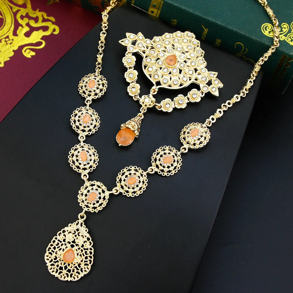 Choker Éclat Marocain en Or