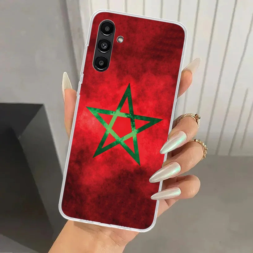 Coque Samsung Galaxy A - Drapeau Marocain