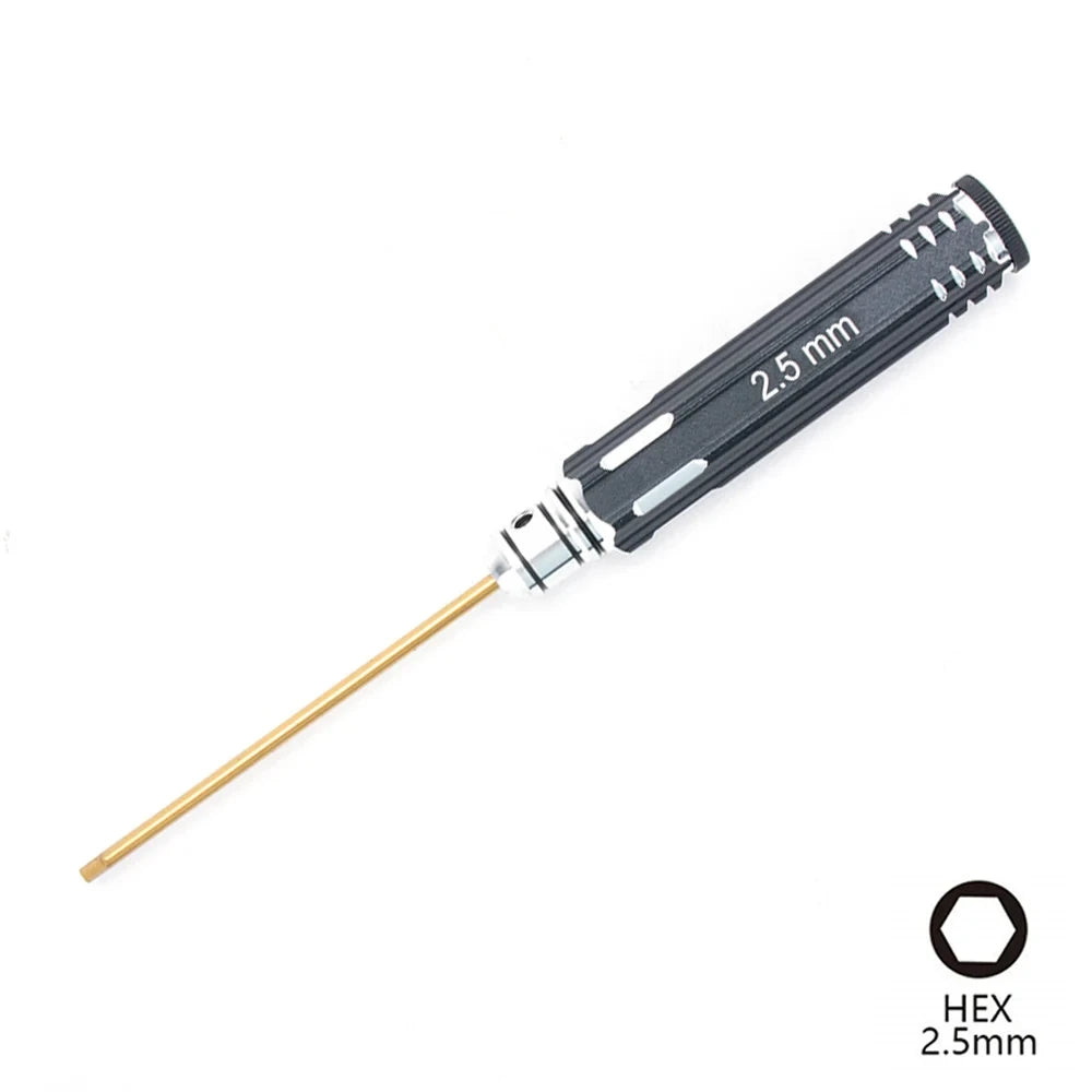 Tournevis Titane Hexagonal RC 1.5-3MM