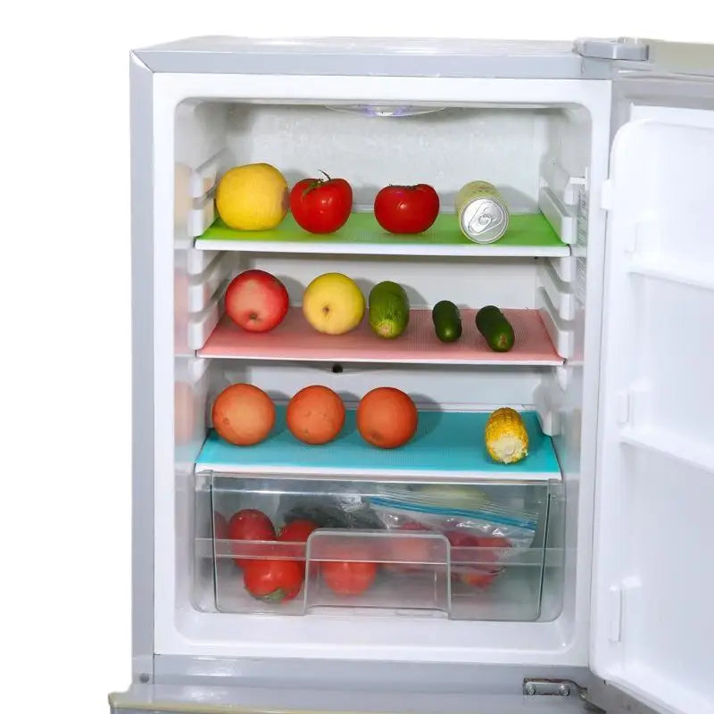 EVA Fridge Liners - 4-Pack Waterproof & Washable