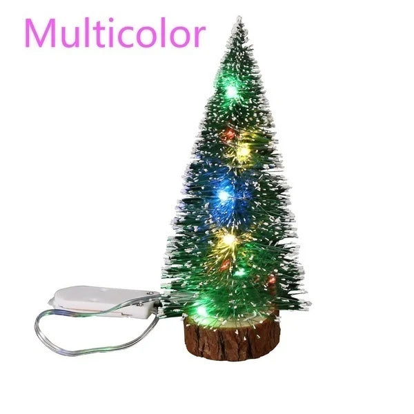 Frosted Glow Mini Festive Trees - 4 Sizes