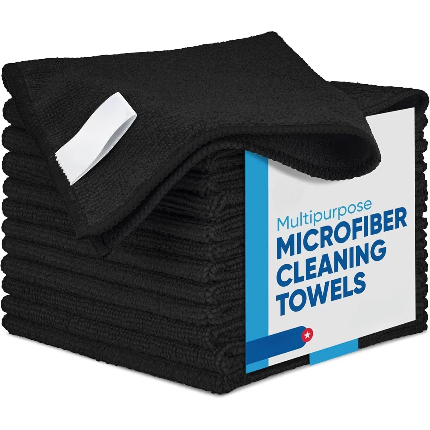 Microfiber Dual-Sided Cleaning Cloths - 30cm x 30cm