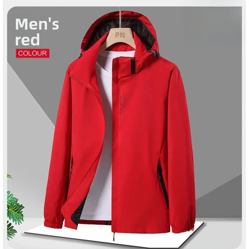 Veste Unisexe Imperméable Printemps-Automne 6266
