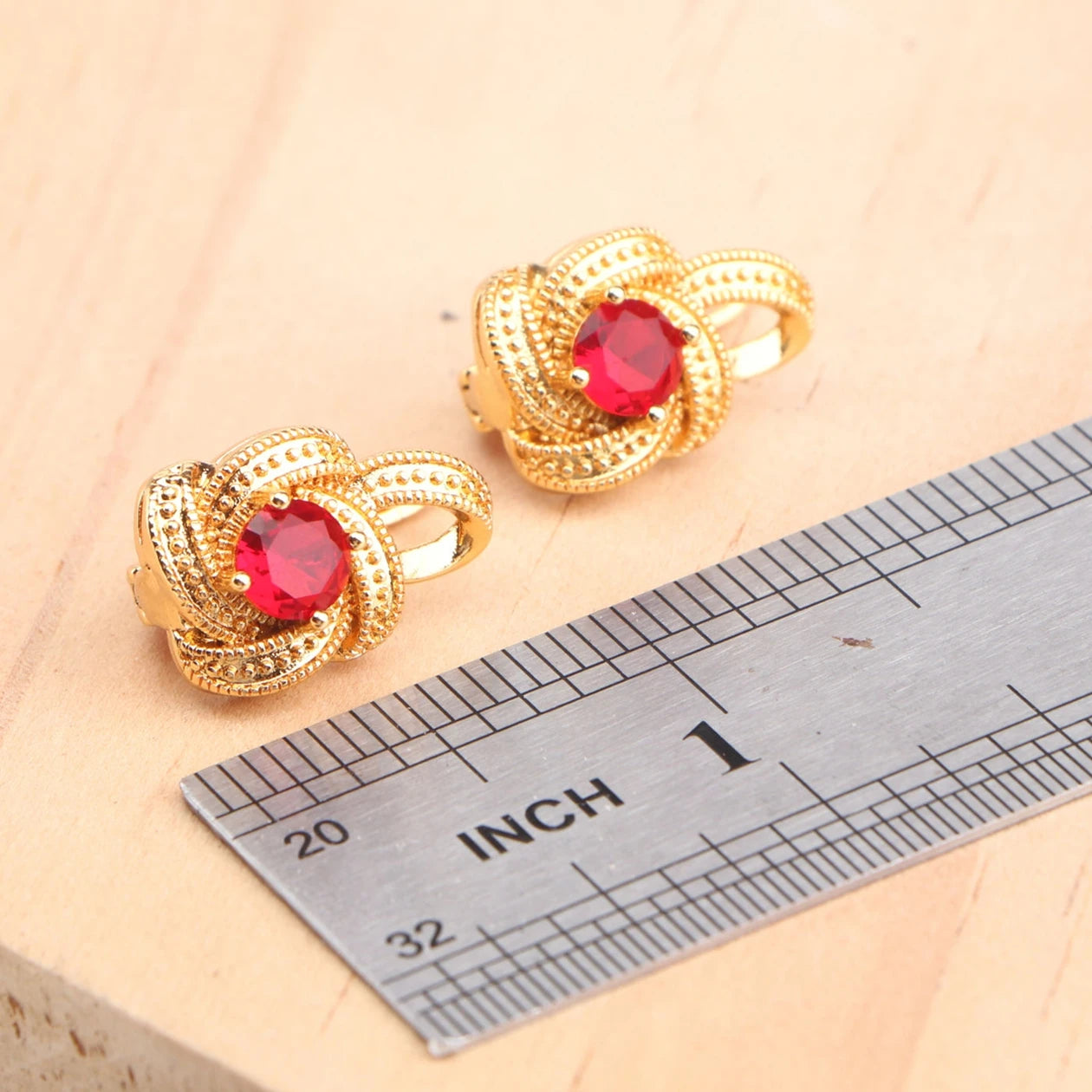 Éclat de Zircon Rouge 925