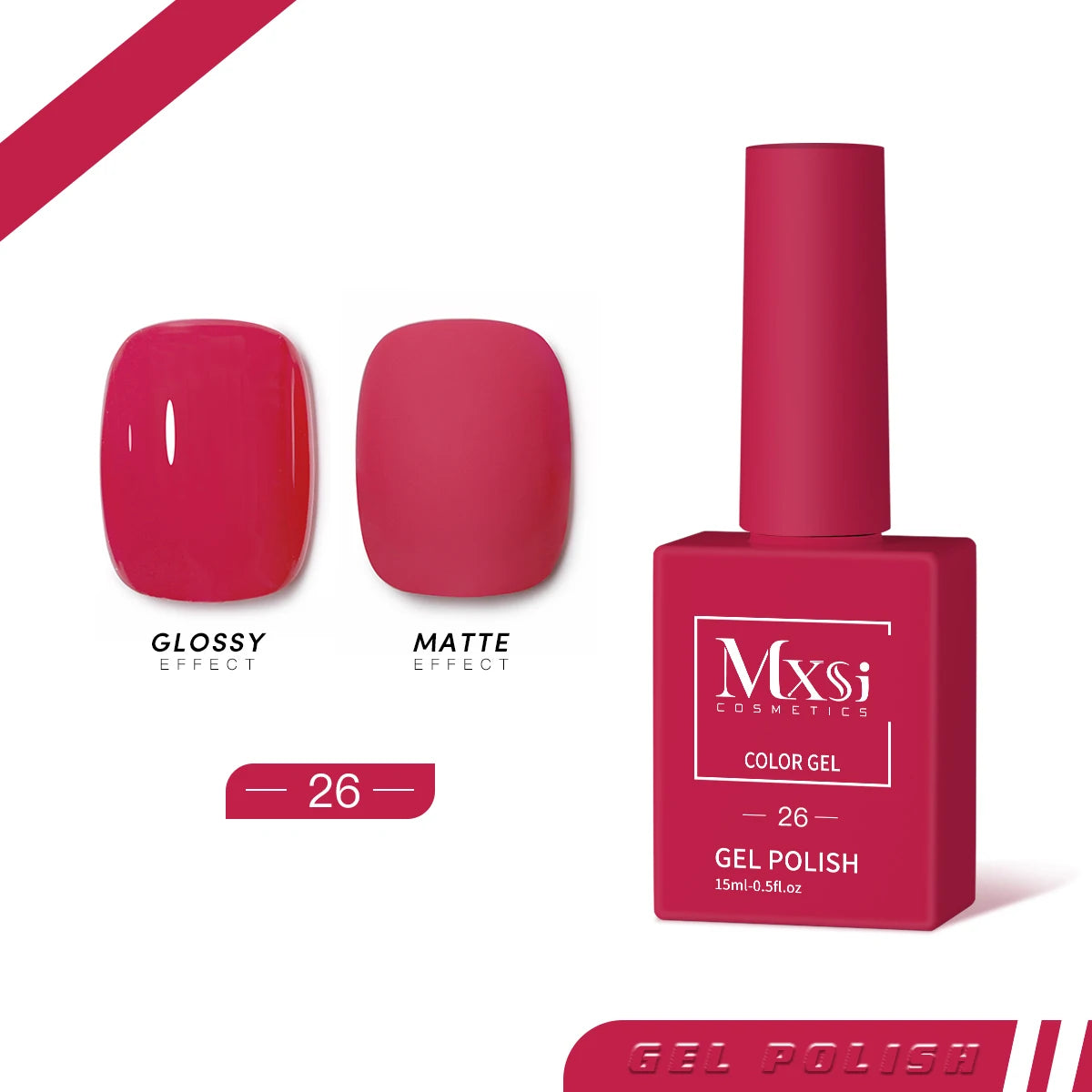Vernis Gel Mxsi 15ml Couleurs Néo-Royal