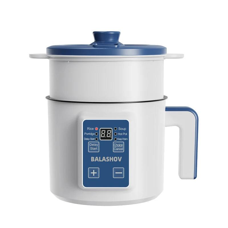 BALASHOV MultiChef: Compact 1.7L Rice & More Cooker